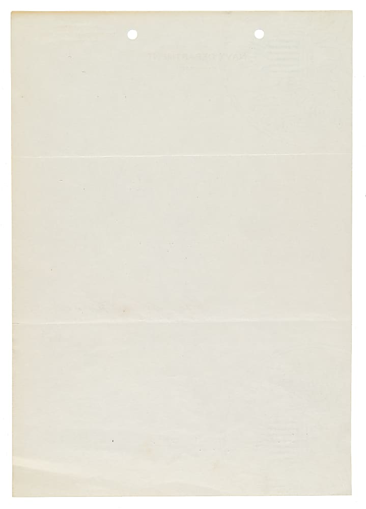 1916  Franklin D. Roosevelt Signed Letter - Beckett