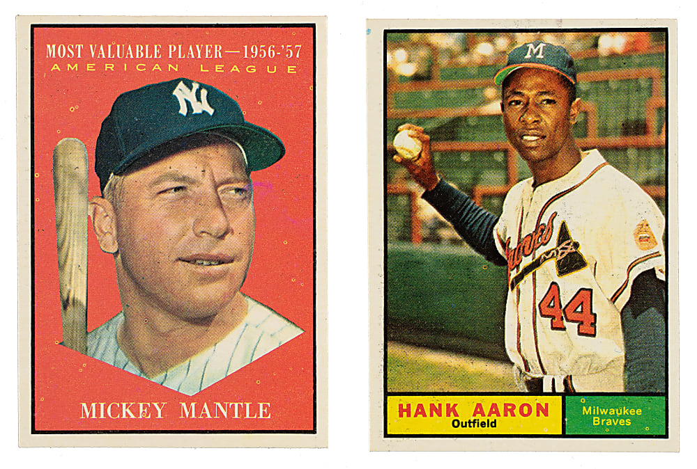 1961 Topps Near-Complete Set (586/587) Plus 122 Duplicates