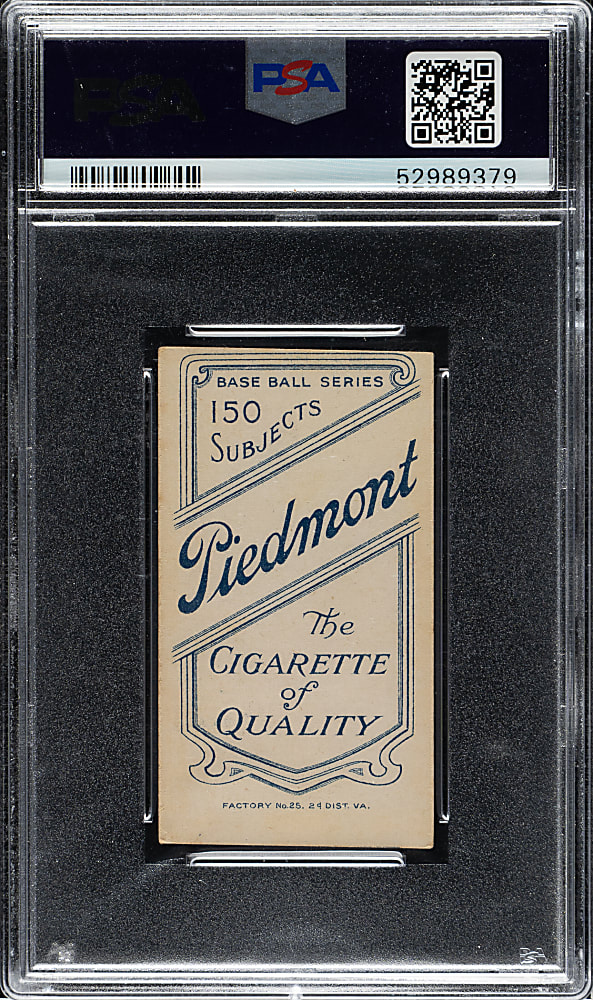 1909-1911 T206 White Border Sam Crawford Throwing PSA VG-EX 4
