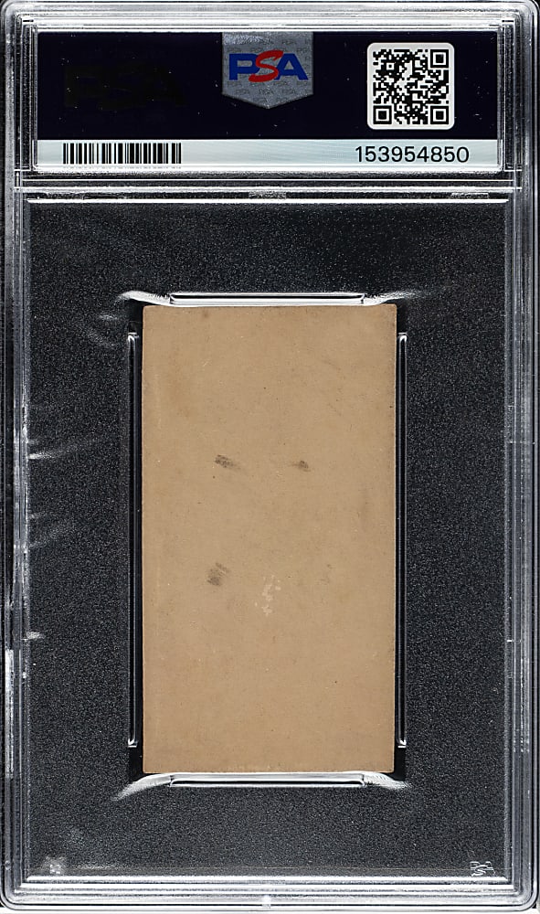 1889 N172 Old Judge James Burns PSA VG-EX 4
