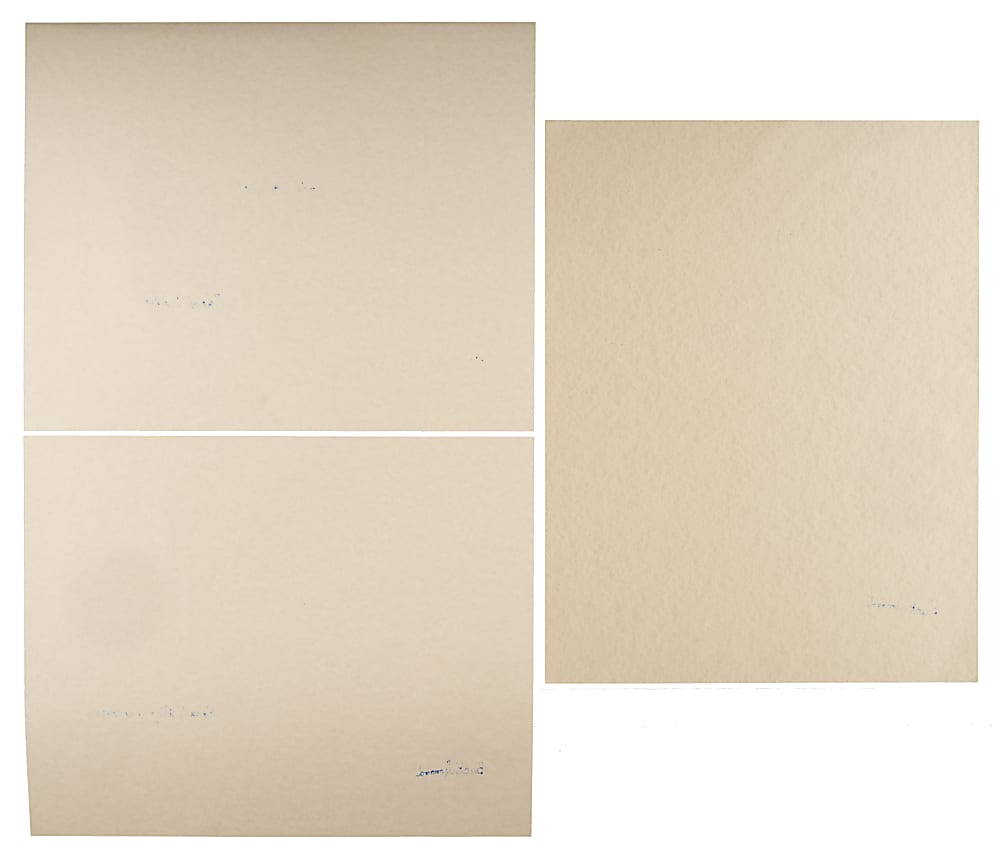 Negro League Legends Multi-Signed Limited-Edition Print Trio Including Monte Irvin, Buck Leonard, and Leon Day