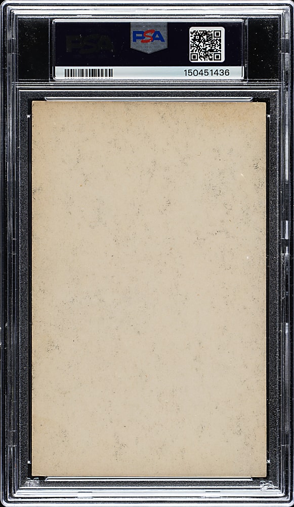 Signed 1925 Exhibits Red Ruffing PSA VG 3 with MINT 9 Signature - 1 of 1- Highest-Graded Card Example!