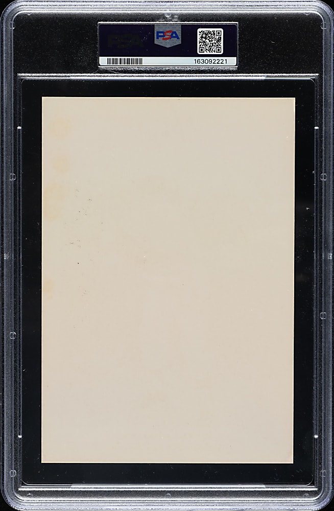 1958 Holiday Inn Black & White Premium Photocard Mickey Mantle PSA EX-MT 6