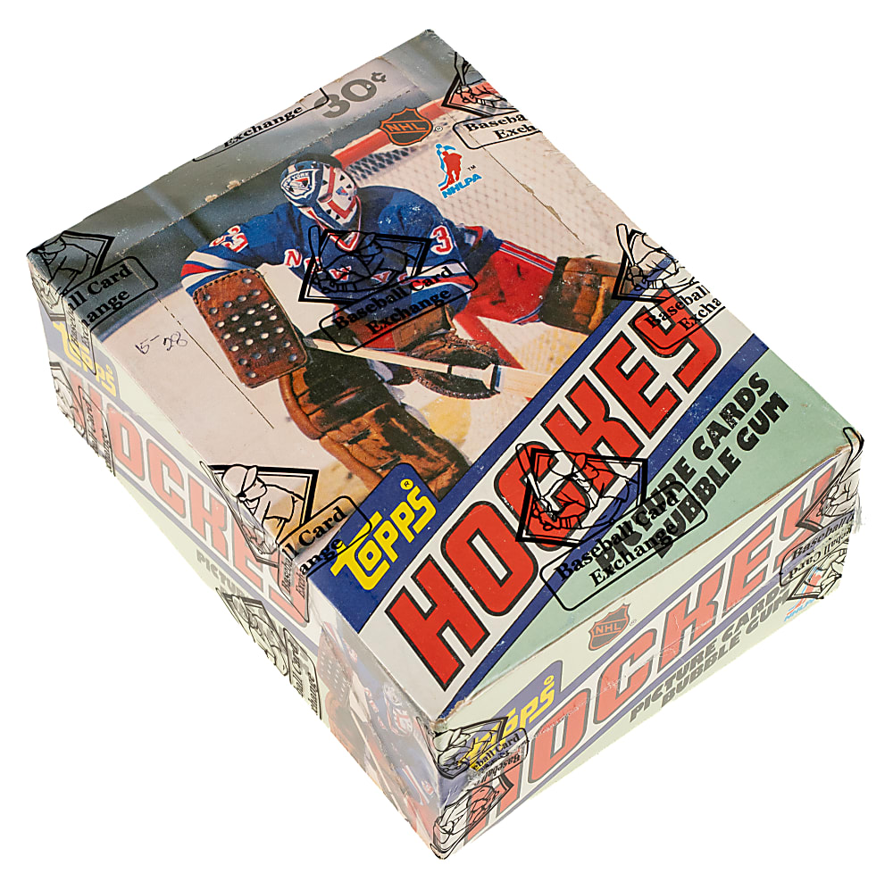 1981-1982 Topps Hockey Unopened Wax Box (36 Packs) - BBCE