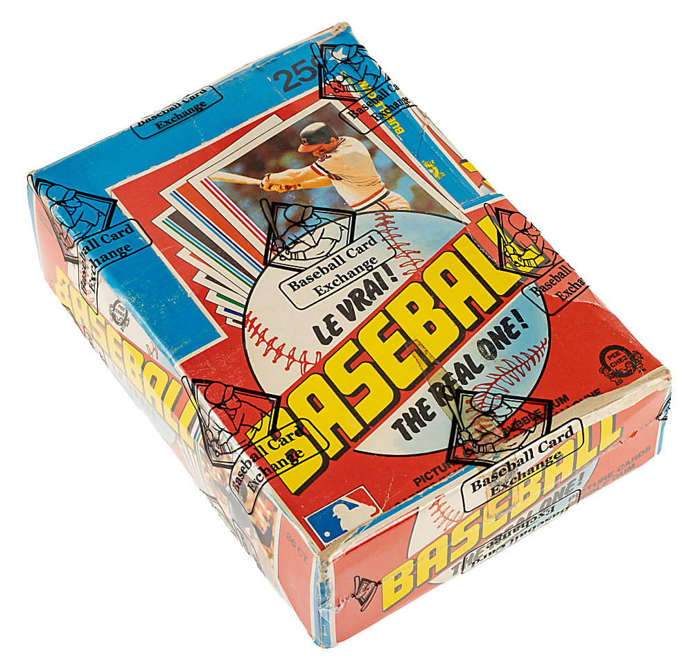 1982 O-Pee-Chee Unopened Wax Box (36 Packs) - BBCE