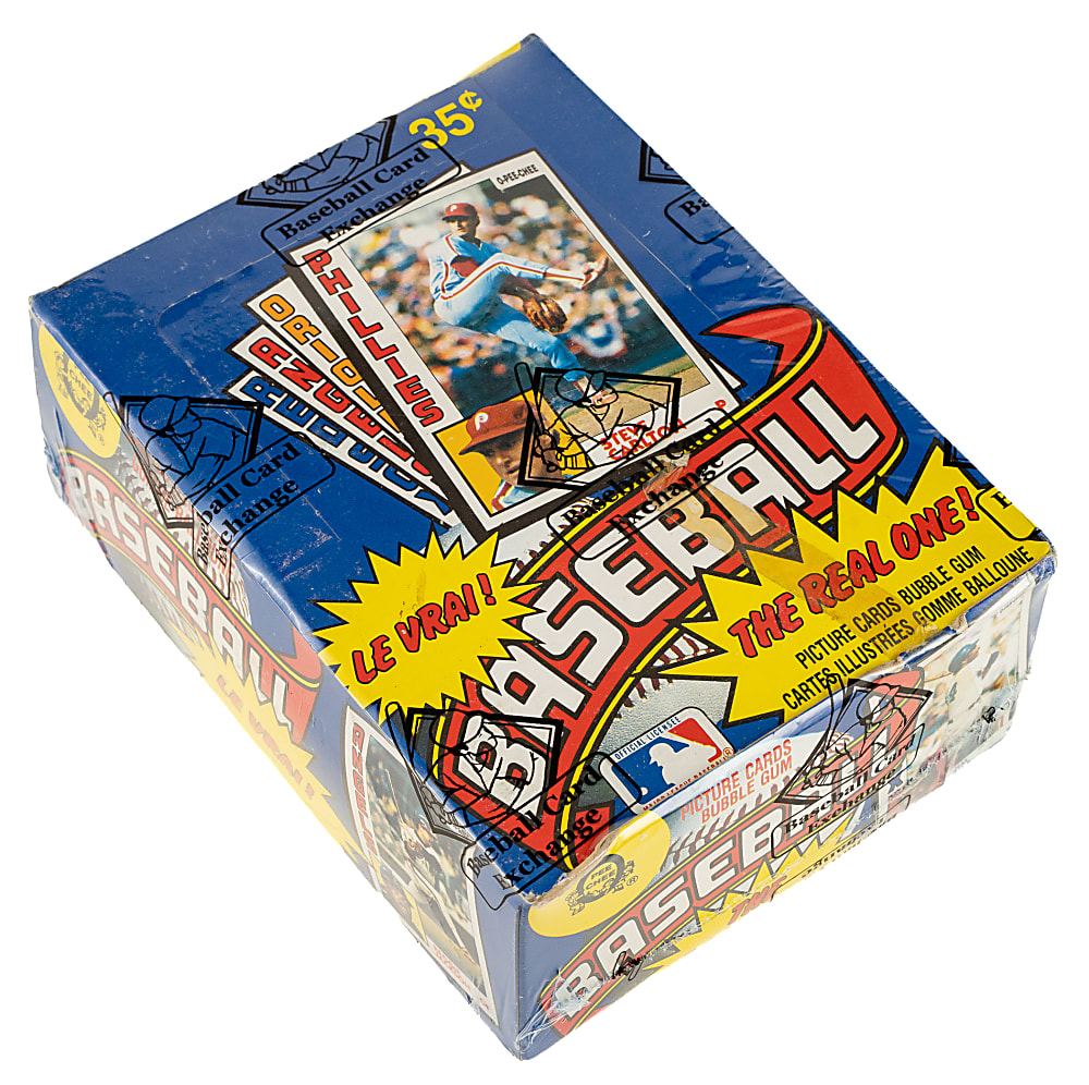 1984 O-Pee-Chee Unopened Wax Box (36 Packs) - BBCE