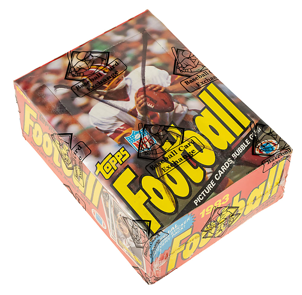 1983 Topps Football Unopened Wax Box (36 Packs) - BBCE