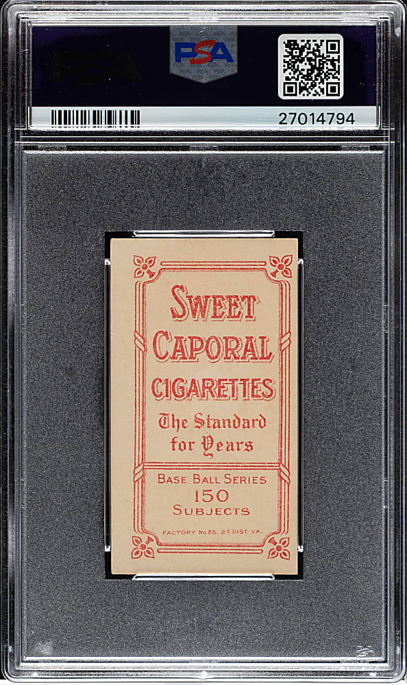 1909-1911 T206 White Border John McGraw Portrait No Cap PSA EX 5