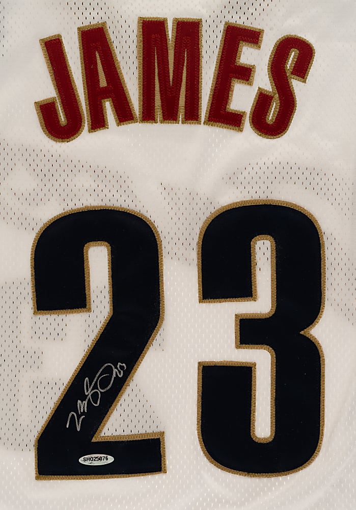 LeBron James Signed Cleveland Cavaliers Jersey - Upper Deck