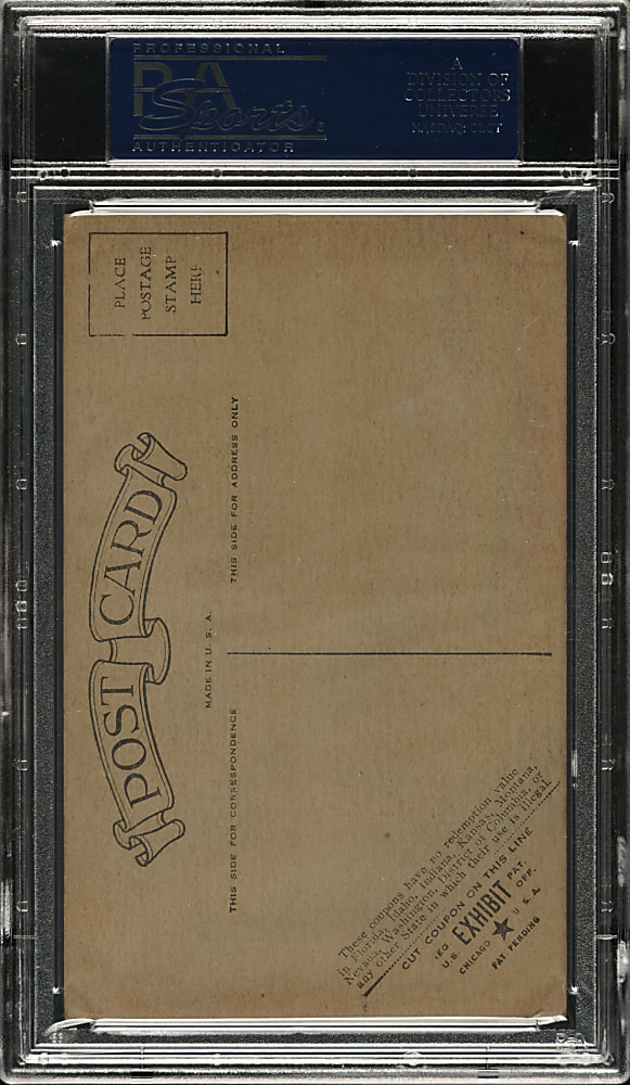 1929-1930 Exhibits 4-on-1 with George Kelly PSA EX 5