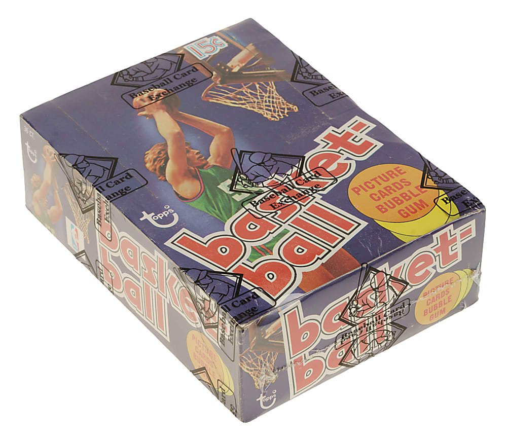 1977-1978 Topps Basketball Unopened Wax Box (36 Packs) - BBCE
