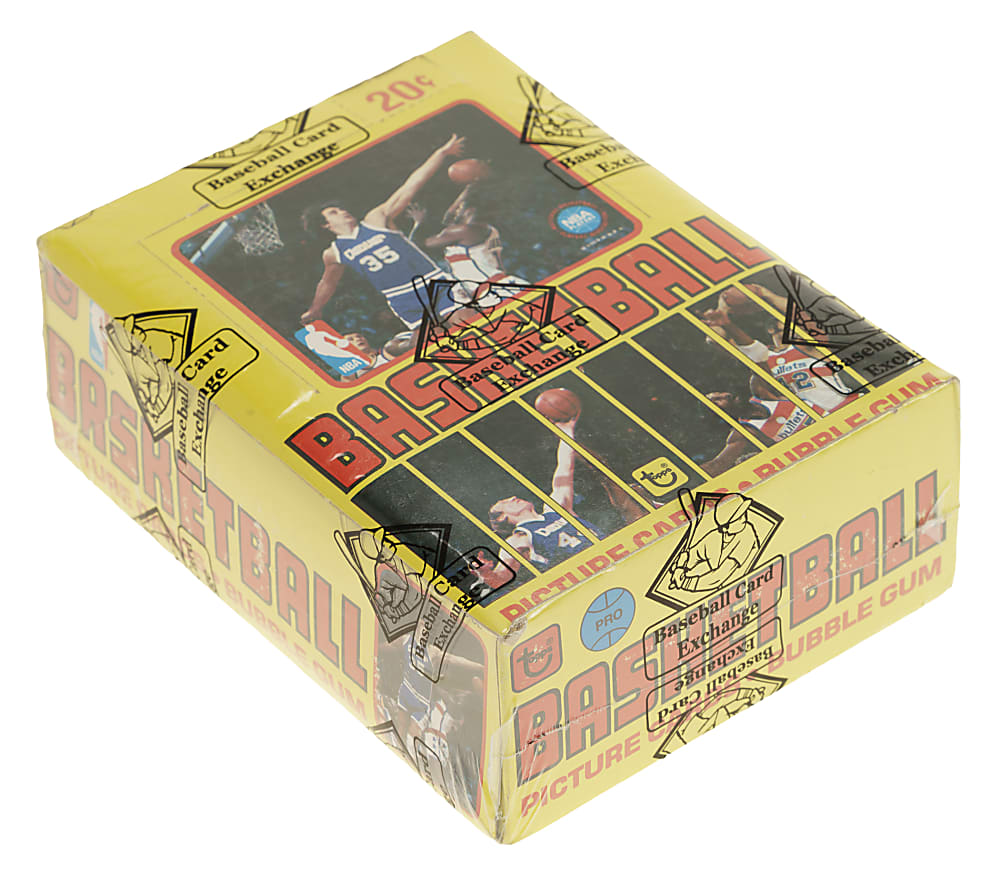 1979-1980 Topps Basketball Unopened Wax Box (36 Packs) - BBCE
