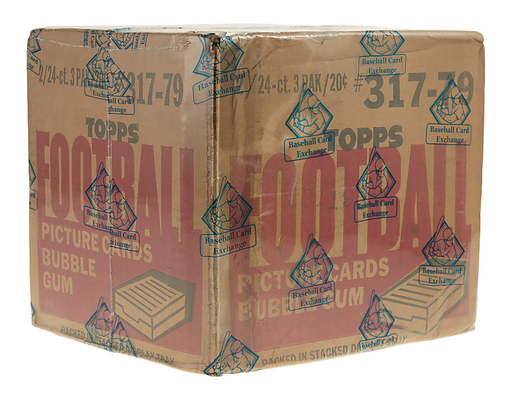 1979 Topps Factory-Sealed Unopened Wax Pack Tray Case (2 Boxes, 48 Trays) - BBCE