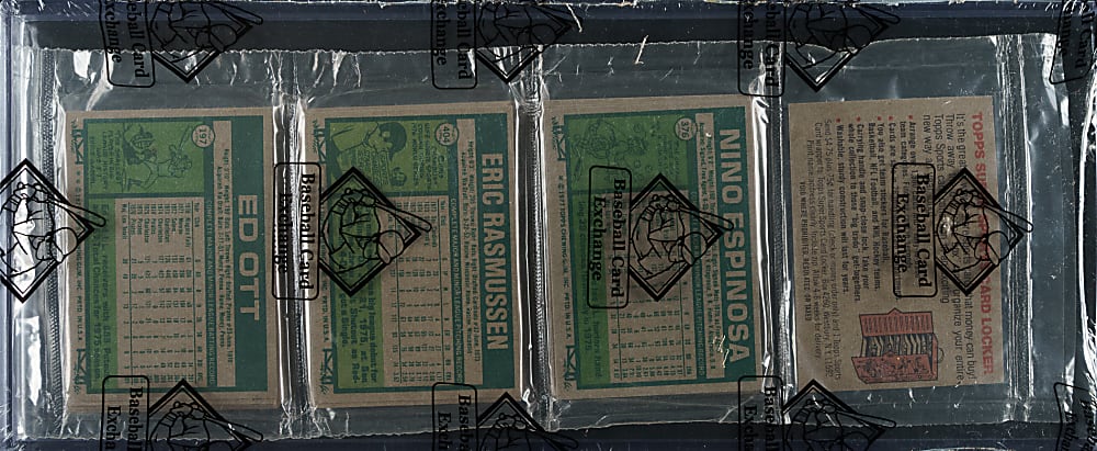1977 Topps Unopened Rack Pack - BBCE