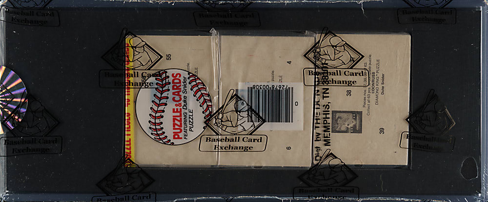 1984 Donruss Unopened Rack Pack - Pete Rose on Top - BBCE