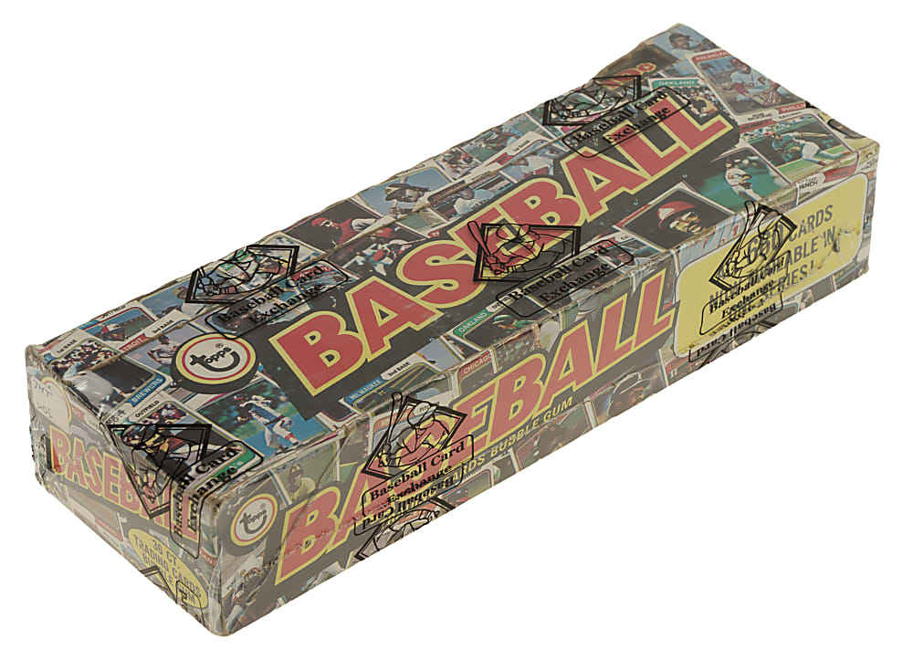 1974 Topps Unopened Wax Box (36 Packs) - BBCE