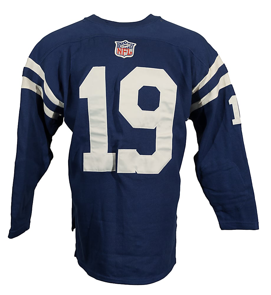 Johnny Unitas Signed Baltimore Colts Jersey - Beckett