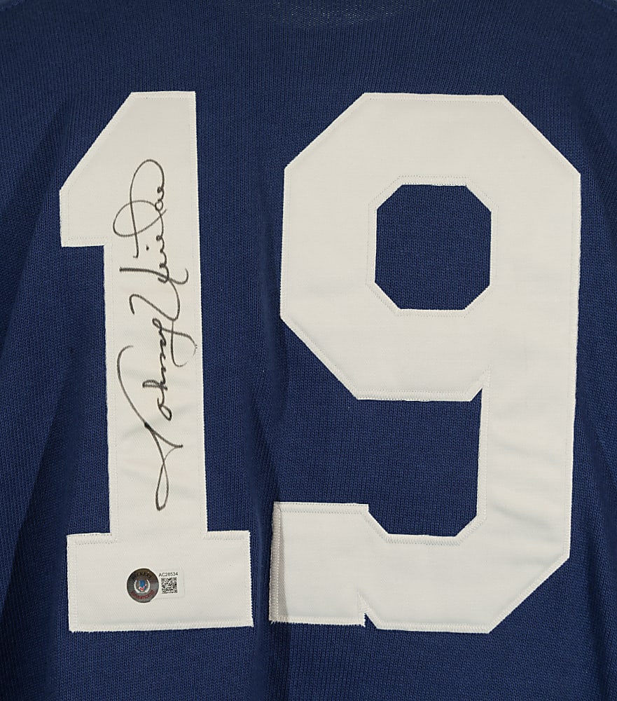 Johnny Unitas Signed Baltimore Colts Jersey - Beckett
