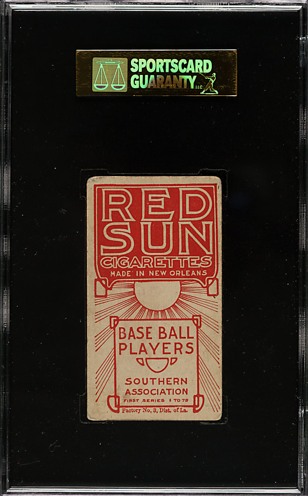 1910 T211 Red Sun Cigarettes Pat Paige SGC VG 40