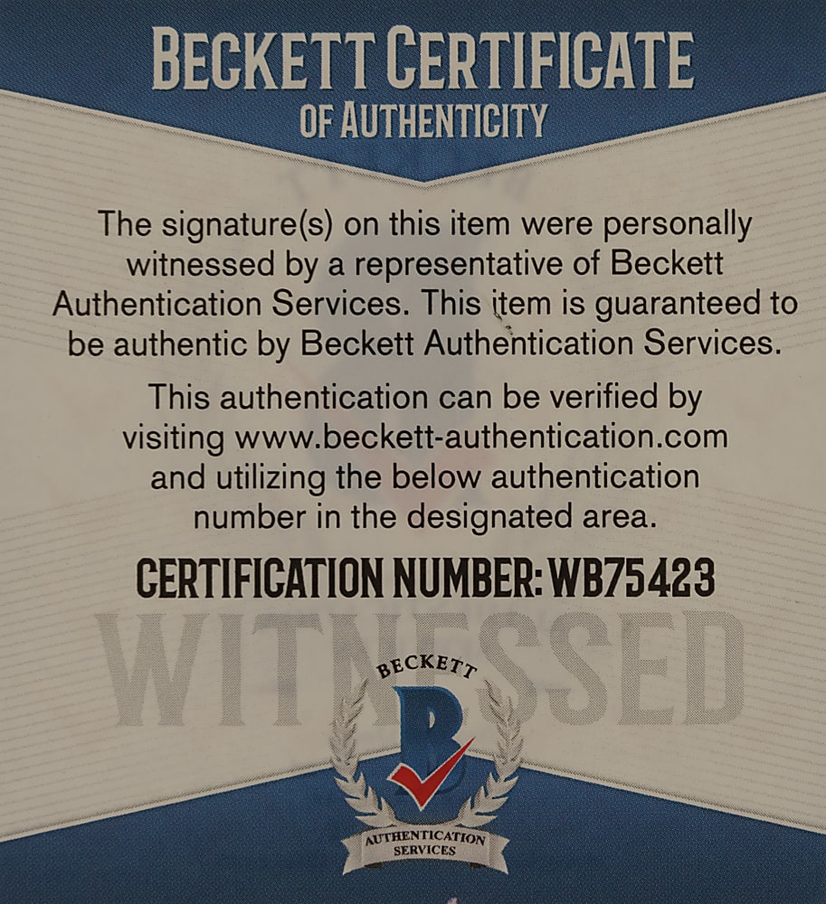 Ray Lewis Signed Baltimore Ravens Full-Size Helmet - Beckett