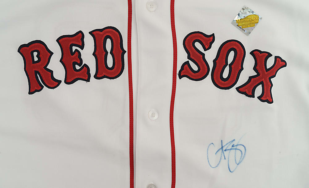 Curt Schilling Signed Boston Red Sox Jersey - MLB