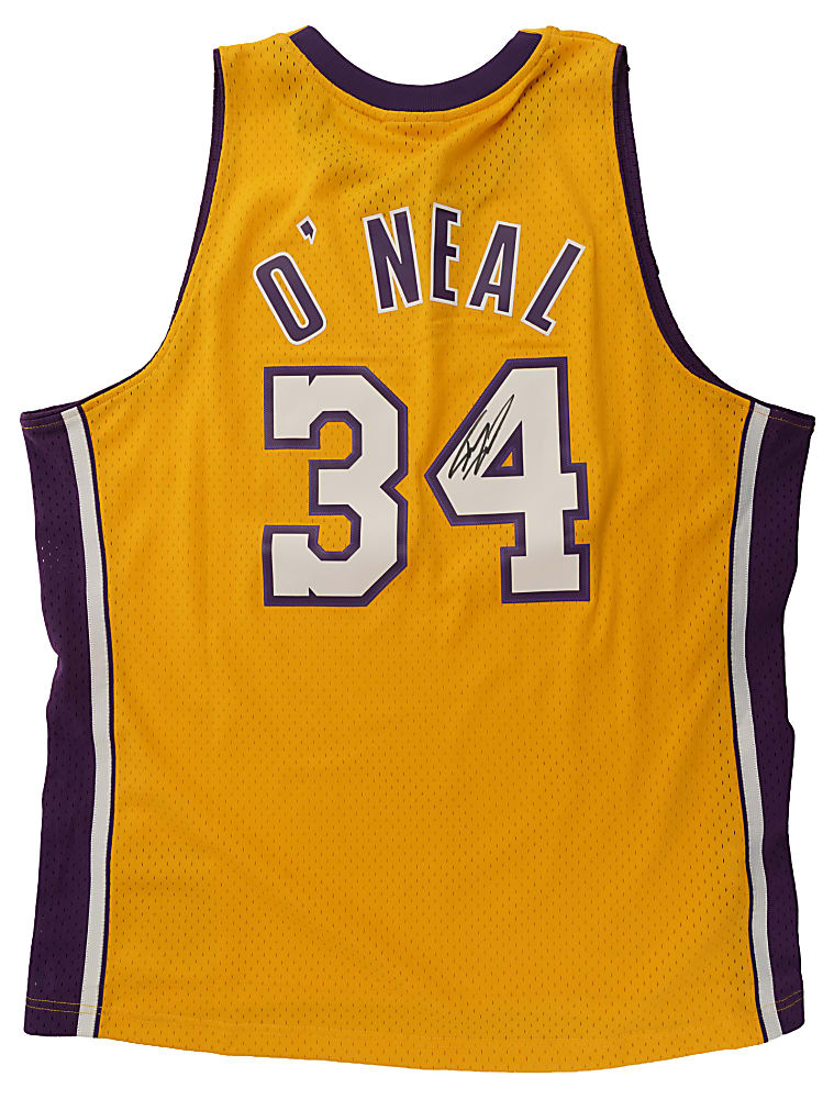 Shaquille O'Neal Signed Los Angeles Lakers Jersey - Beckett
