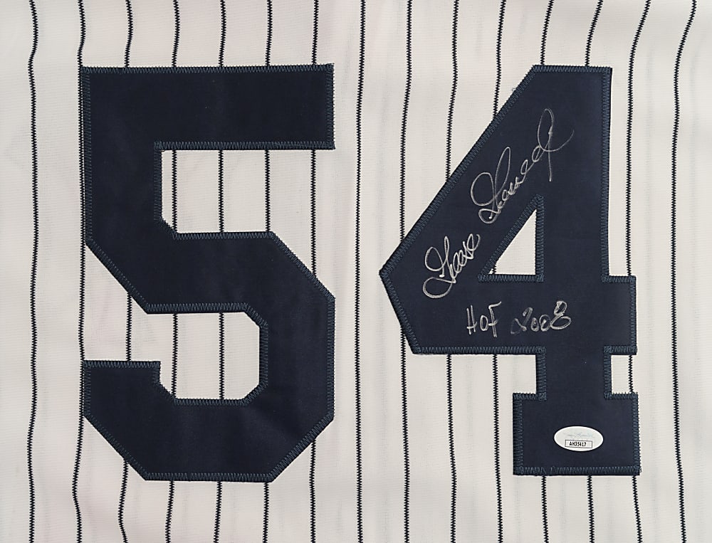 Rich "Goose" Gossage Signed New York Yankees Jersey with "HOF 2008" Inscription - JSA