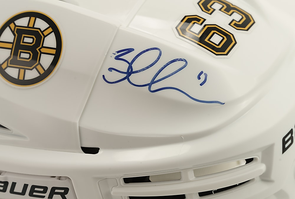 Brad Marchand Signed Boston Bruins Helmet - Beckett