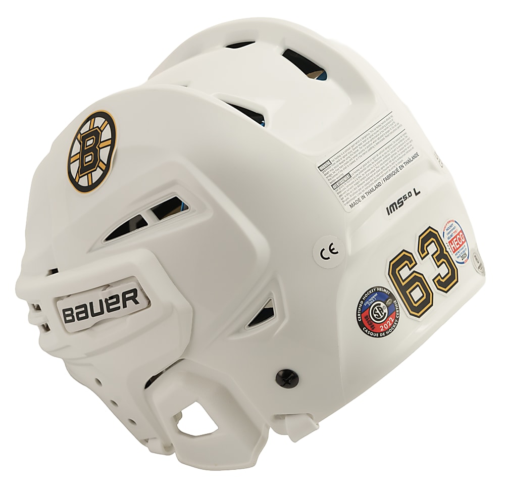 Brad Marchand Signed Boston Bruins Helmet - Beckett