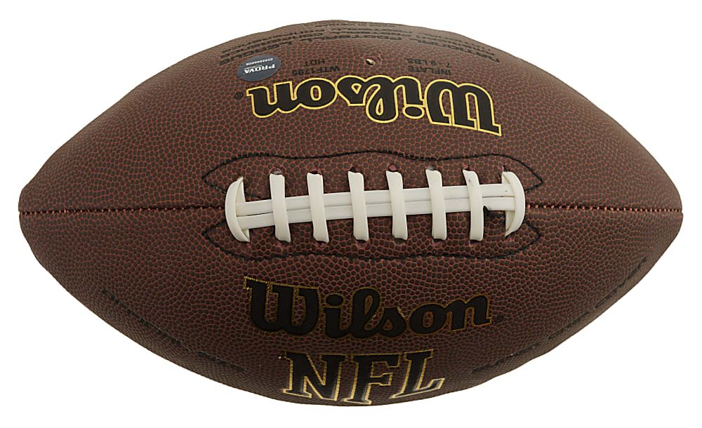 Eric Dickerson Signed Football with "HOF 99" Inscription - Beckett