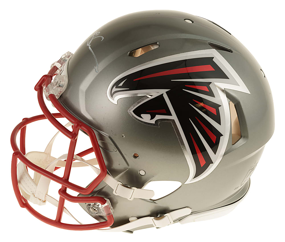 Deion Sanders Signed Atlanta Falcons Helmet - Beckett