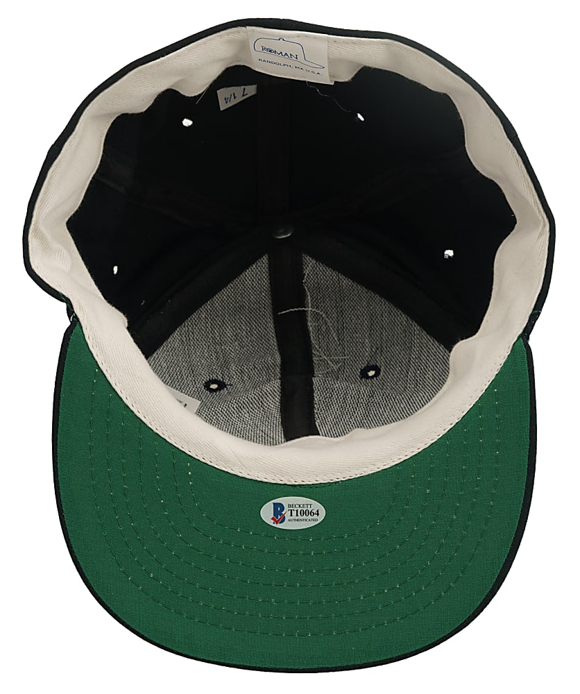 Bobby Doerr Signed Boston Red Sox Cap with "HOF 86" Inscription - Beckett