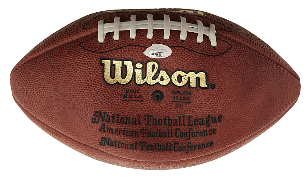 Brian Urlacher Signed Football - JSA