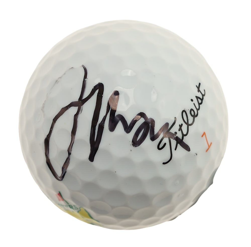 Justin Thomas Signed Masters Golf Ball - JSA