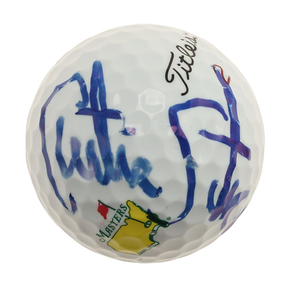 Curtis Strange Signed Masters Golf Ball - JSA