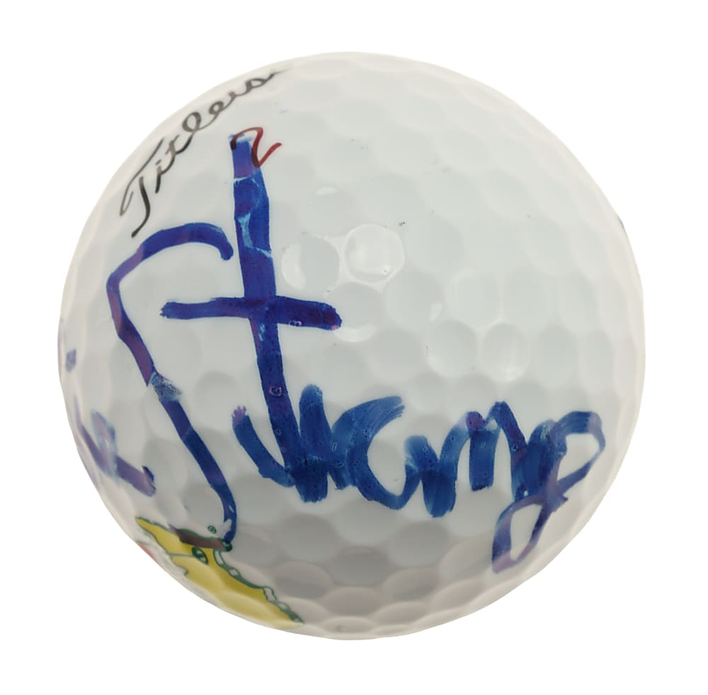 Curtis Strange Signed Masters Golf Ball - JSA