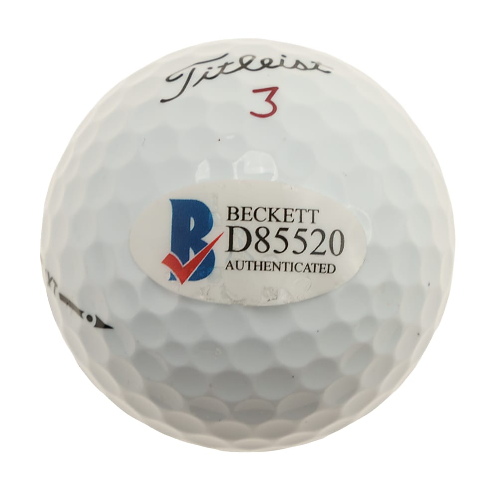 Rickie Fowler Signed Masters Golf Ball - JSA