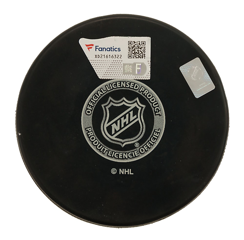 Henrik Lundqvist Signed New York Rangers Hockey Puck - Fanatics