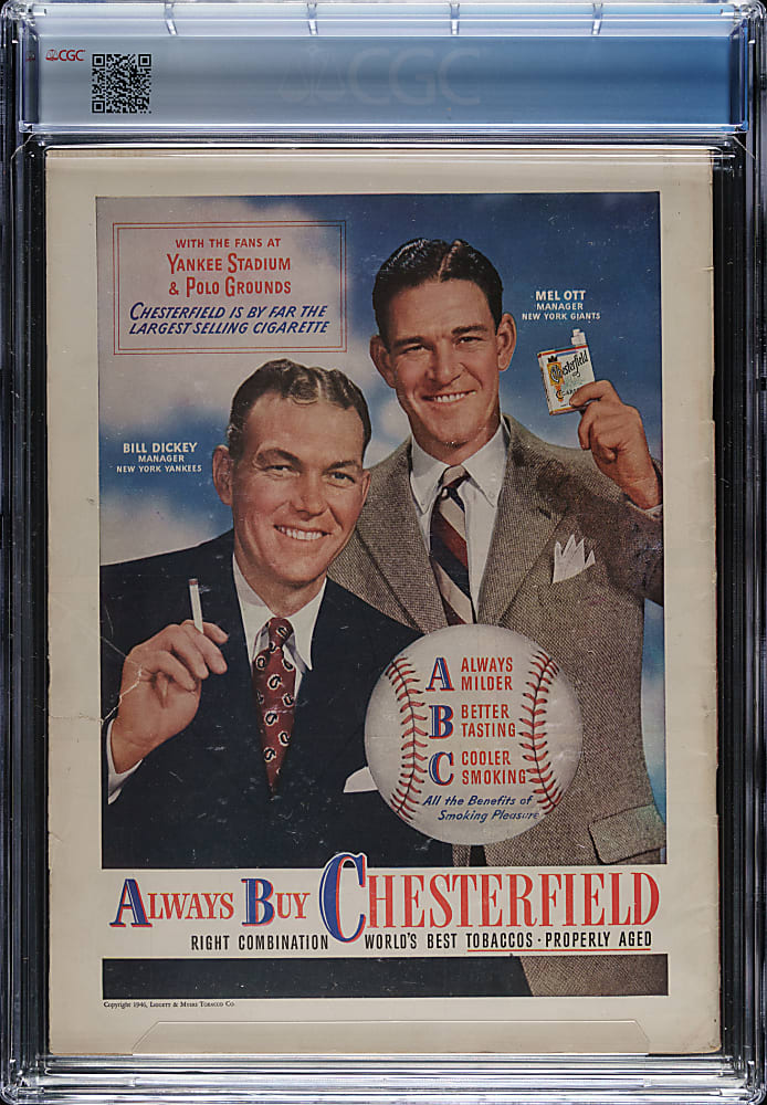 1946 Newsweek Magazine Volume 28 Issue 12 CGC 5.5