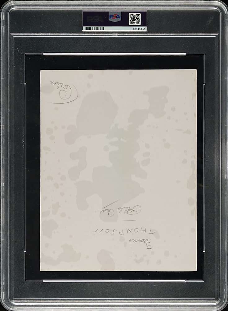 Circa 1930s Lafayette Thompson Original Charles Conlon Photograph PSA/DNA Type I - Image Used for 1933 Goudey Card!