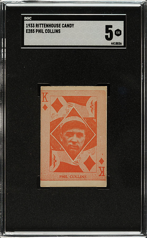 1933 E285 Rittenhouse Candy Phil Collins SGC EX 5