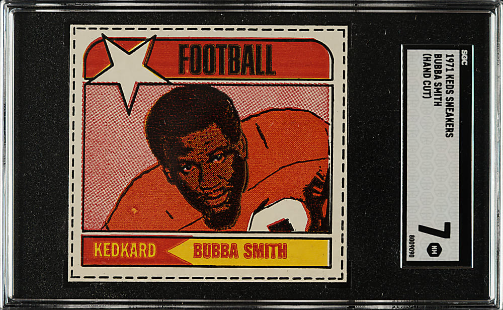 1971 Keds Sneakers Football Bubba Smith SGC NM 7