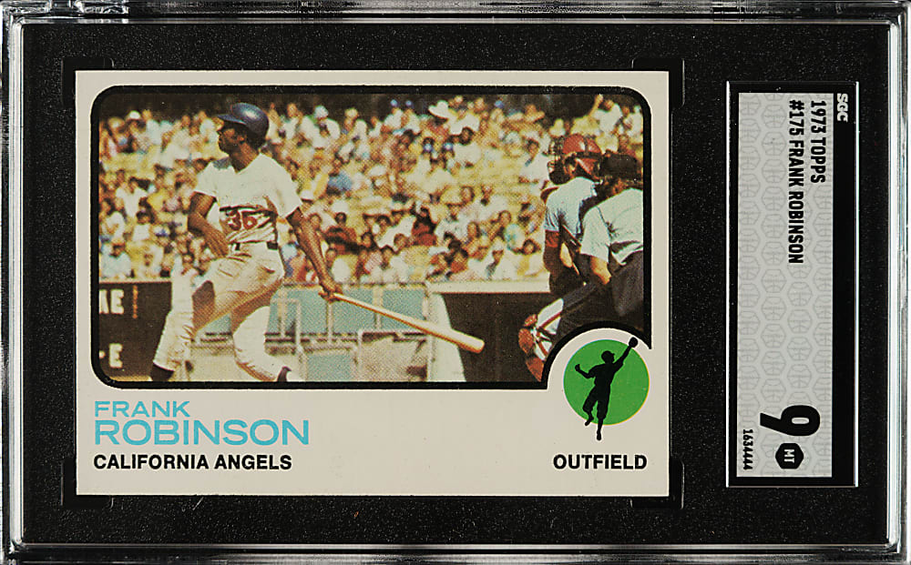 1973 Topps #175 Frank Robinson SGC MINT 9
