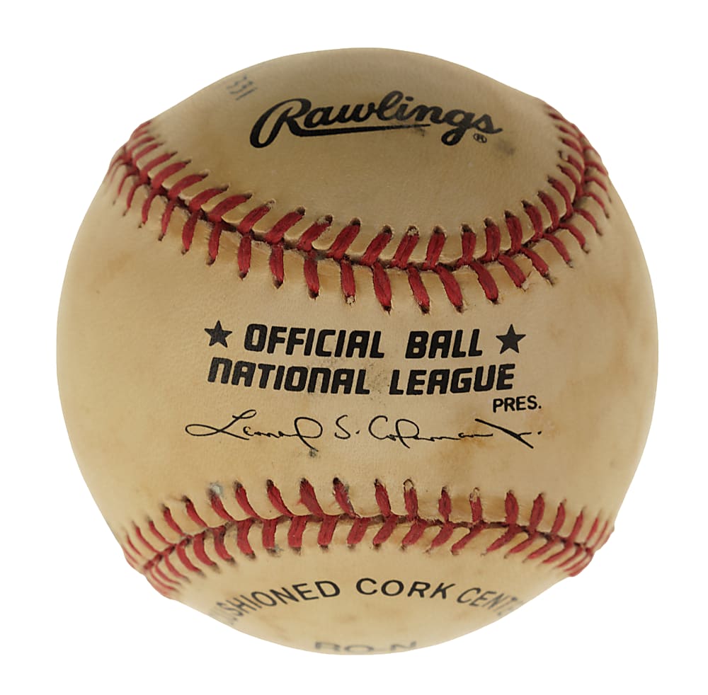 Stan Musial Single-Signed "Stat" Baseball - JSA