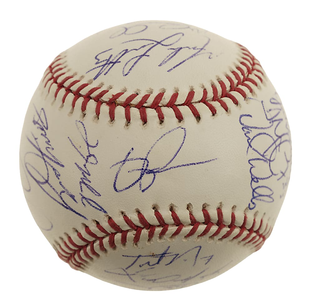 2006 Boston Red Sox Team-Signed Baseball - JSA