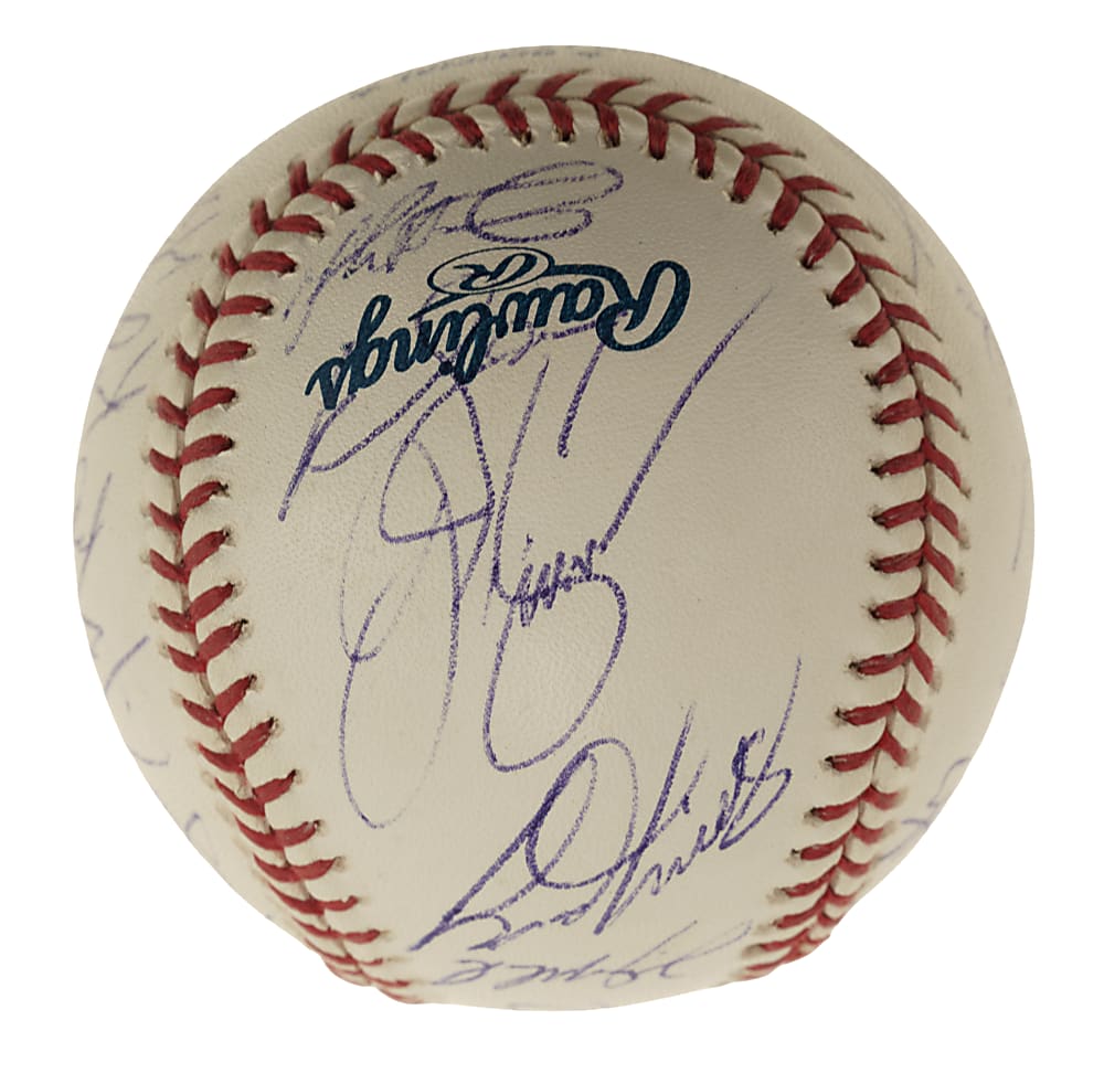2006 Boston Red Sox Team-Signed Baseball - JSA
