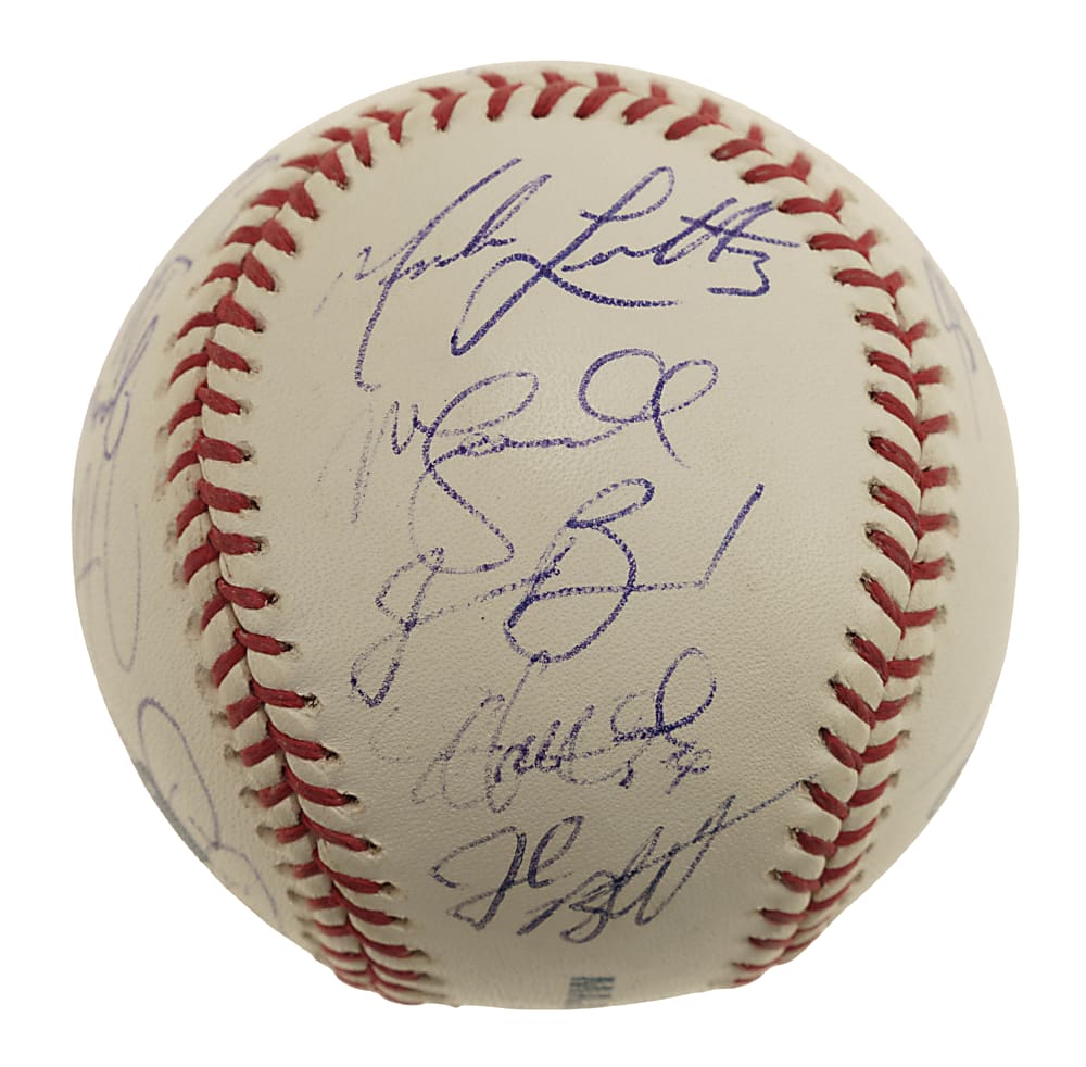 2006 Boston Red Sox Team-Signed Baseball - JSA