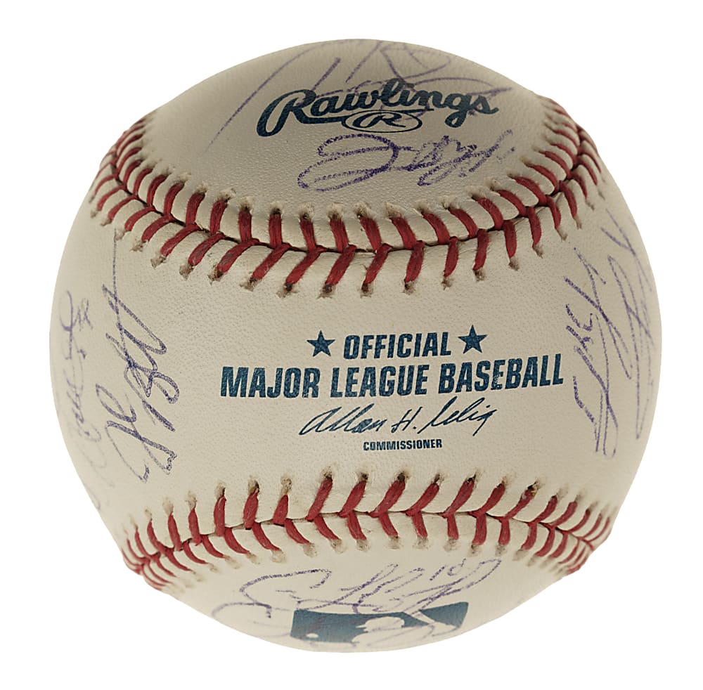 2006 Boston Red Sox Team-Signed Baseball - JSA