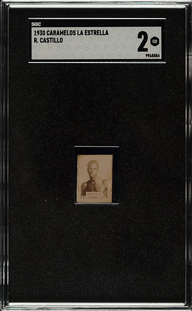 1930 Caramelos La Estrella Boxing R. Castillo SGC GOOD 2
