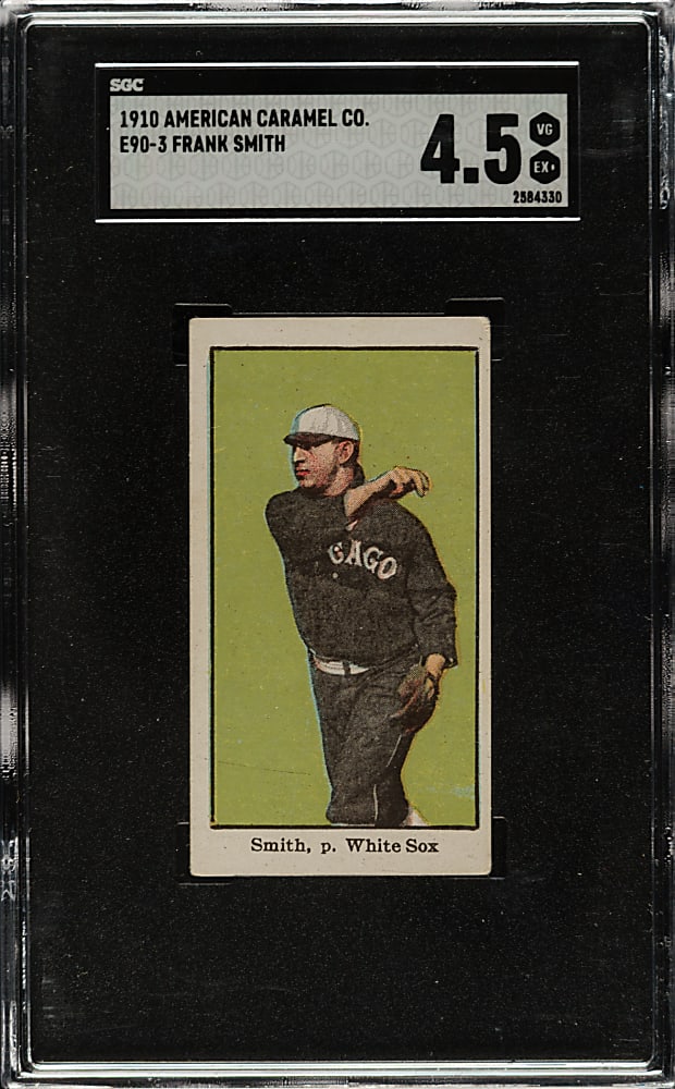 1910 E90-3 American Caramel Frank Smith SGC VG/EX+ 4.5